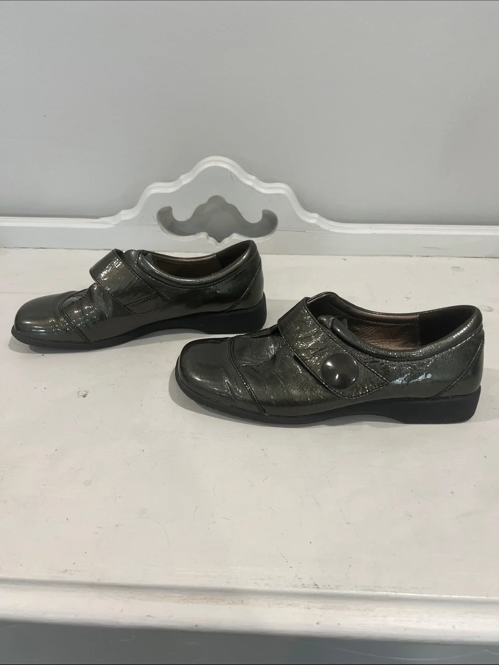 Josef Seibel Olive Green Logo Casual Shoe